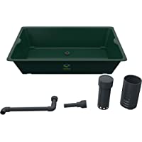 OFERA Cycle-Garden Aquaponics Grow Bed Basic | Jardinera acuapónica con sifón Bell sin corriente de drenaje (Ebbe-Fflat…